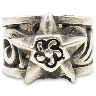 Vintage Chrome Hearts Sterling Silver Ring