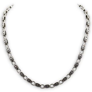 Modernist Sterling Silver Necklace