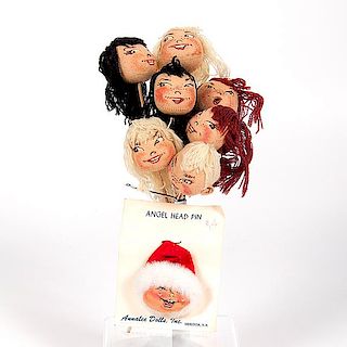 Early Annalee Doll Heads  