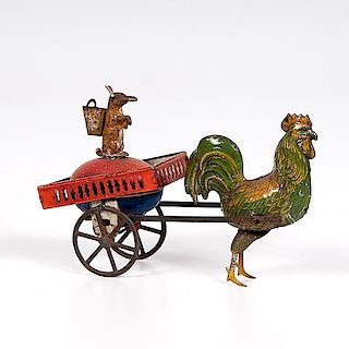 Lehmann Duo Cart Windup Toy 