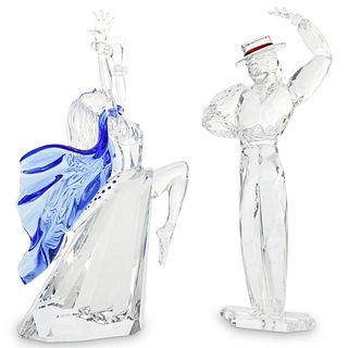 (2 Pc) Swarovski Crystal Figurines