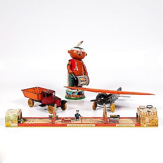 Unique Art Mfg. Co. Lincoln Tunnel Windup Toy, Plus 