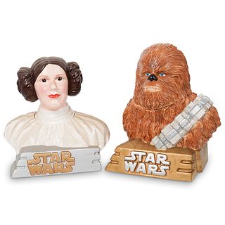 (2 Pc) Star Jars Star Wars Cookie Jars