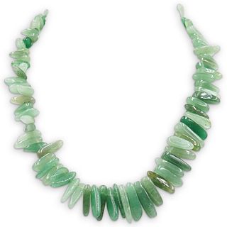 Jadeite Beaded Necklace