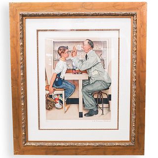 Norman Rockwell (American. 1894-1978) Lithograph