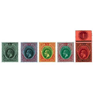 STAMPS OF BRITISH COLONIES AND PROTECTORATES