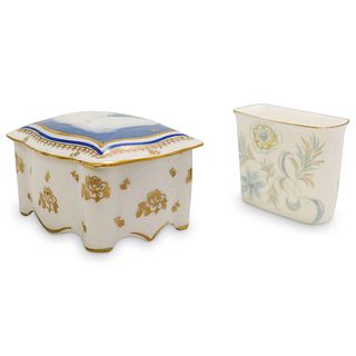 (2 Pc) Porcelain Grouping