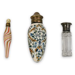 (3 Pc) Antique Perfume Bottles