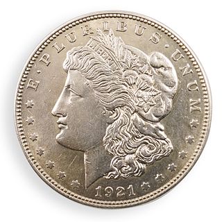Morgan Silver Dollar (1921 D)