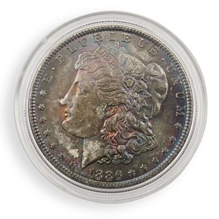 Morgan Silver Dollar (1886) Toner
