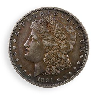 Morgan Silver Dollar (1891-O) Toner