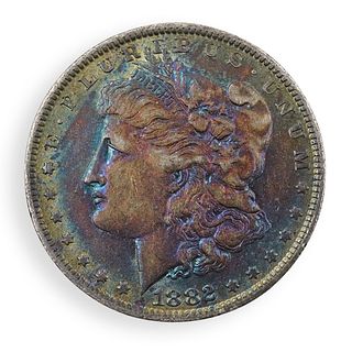 Morgan Silver Dollar (1882-O) Toner
