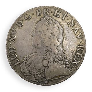 Silver ECU Louis XV (1726 D)