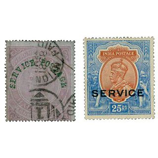 STAMPS OF INDIAN OFFICIALS