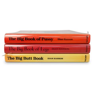 (3 Pc) Dian Hanson "The Big Book of" Book Set