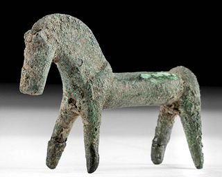 Luristan Bronze Horse Figurine