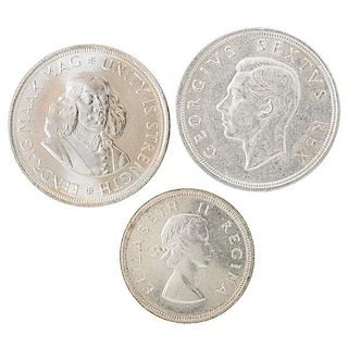 COINS OF SOUTH AFRICA AND WEST AFRICA