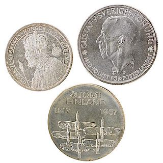 COINS OF NORWAY, SWEDEN AND FINLAND