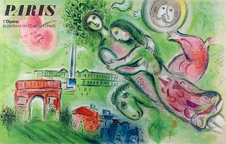 [MARC CHAGALL] CHARLES SORLIER (FRENCH 1921-1990) AFTER MARC CHAGALL (RUSSIAN-FRENCH 1887-1985)
