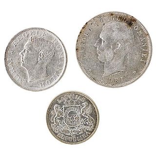 COINS OF ROMANIA, POLAND, BULGARIA, ETC.
