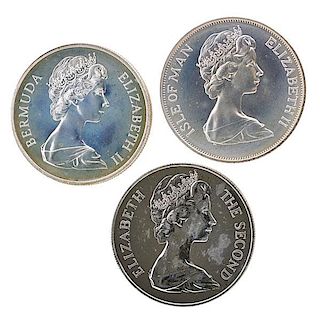 COMMEMORATIVE COINS OF CANADA AND BRITISH ISLANDS