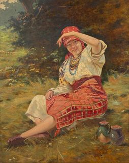 MIKOLAI IWASIUK (UKRAINIAN 1865-1930)