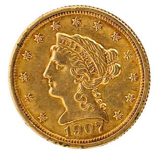 U.S. 1911 $2.50 D GOLD COIN