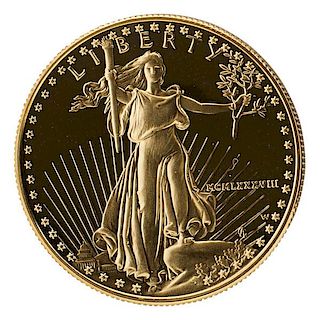 U.S. 1988 GOLD EAGLE COIN