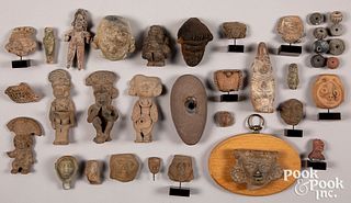 Collection of terra-cotta figures