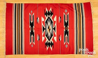 Two Chimayo Indian weavings