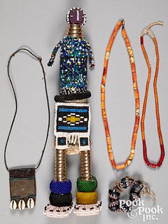 Five African tribal handcrafts