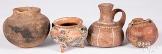 Group of Costa Rica pre-Columbian pottery