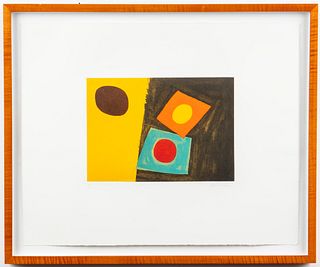 John McLean Abstract Aquatint & Chine Colle
