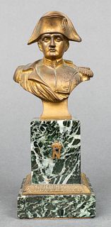 Bronze Bust of Napoleon On Marble Base