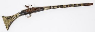Antique Indian Flintlock Rifle