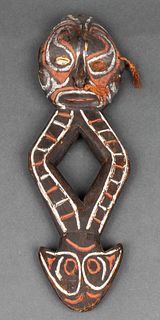 Papua New Guinea Sepik Figural Suspension Hook