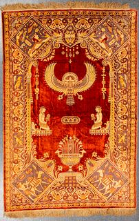 Mid-Century Modern Egyptian Revival Tapestry