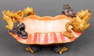 Chinese 'Auspicious' Figures Porcelain Bowl