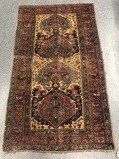 Persian Floral Rug, 6' 1" x 3' 5"