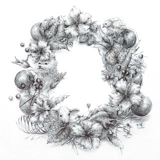 JOO LEE KANG, MFA 11 - Wreath #4