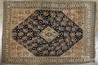 Caucasian throw rug, early 20th c.