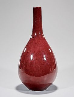 Chinese Oxblood Porcelain Vase