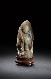 Chinese Jade Carved Figure, Ming Dynasty