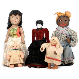 Vintage Cultural Ethnic Dolls