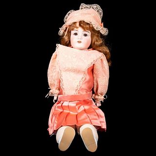 Vintage Bisque Head Doll