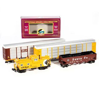 MTH (4) O Gauge Freight Cars