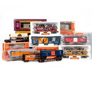 (10) Lionel and MTH Convention O Gauge Freight Cars