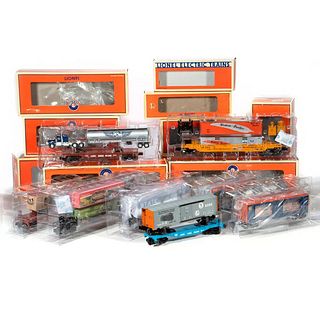(9) Lionel Convention O Gauge Freight Cars