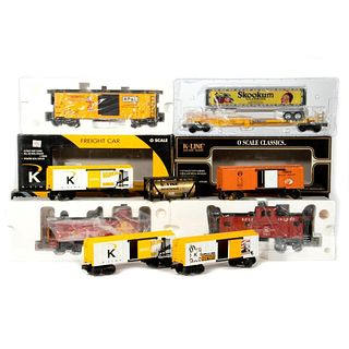 K-Line (11) O Gauge Freight Cars