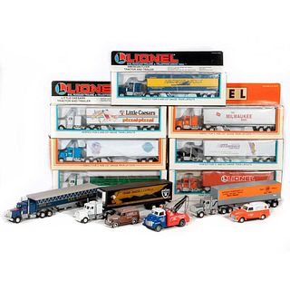 Lionel (15) Assorted Trailers and Vehicles